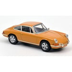 PORSCHE 911 1969 BAHAMA YELLOW JET CAR 1:43 Norev Auto Stradali