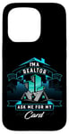 Coque pour iPhone 15 Pro T-shirt I'm A Realtor Ask Me For My Card pour Realtor