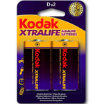 Kodak xtralife alkaline batteries lr20 d lr20 1.5v