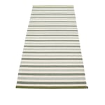 Pappelina - Teo Brick/Beige/Vanilla 85 x 200 cm - Plastmattor - Röd