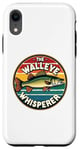 iPhone XR Vintage Walleye Drawing: The Walleye Whisperer Fisherman Case