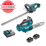 MAKITA MACHINES DLXRT02 2 outils Jardin 18V LXT (DUC254Z + DUH523Z x 5Ah DC18RC)