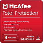 McAfee Total Protection 2025 6 Device 1 Year Antivirus 5 Minute EMAIL Delivery