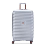 DELSEY PARIS Cruise 3.0 Valise Rigide Extensible avec roulettes pivotantes, Platine, Carry on 21 inch, Cruise 3.0 Valise Rigide Extensible avec roulettes pivotantes