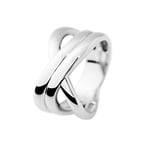 Essens - Bague Triple - Argent Massif 925 Millièmes - Disponible de la taille 50 à 60 (FR) - Bijou Femme