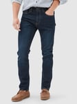 Rodd & Gunn Sutton Straight Fit Italian Denim Jeans, Dark Blue