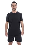 Shambhala Barcelona T-Shirt pour Homme Noir Taille M