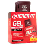 Enervit Sport Gel, Cola, 3-pack