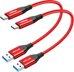 Câble Usb A Vers C, 10 Gbit/S Usb 3.2 Mâle Vers Mâle De Type A Vers Type C Pour Le Transfert De Données, Compatible Avec Disque Dur, Appareil Photo, Boîte De Configuration Et Plus De 3.2 M[X158]