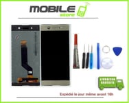 Vitre Tactile + Ecran LCD  Sony XA1 ULTRA Et G3221 G3226 gold/or + Outils +Colle