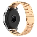 Lux-Case Huawei Watch GT / Samsung Galaxy (46mm) stainless steel watch band - Rose Gold Pinkki