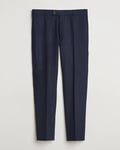 Morris Heritage Flannel Suit Trousers Navy