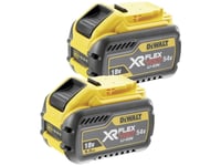 Dewalt Dcb547x2-Xj Verktygsbatteri 9,0 Ah Litium