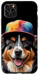 Coque pour iPhone 11 Pro Max Berger Australien Casquette Snapback Chien Animaux Imprimé