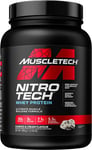 Muscletech Nitrotech Whey Protein Powder, Muscle Maintenance & Growth, Whey Isol