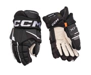 CCM Hockeyhandskar Tacks XF Sr Black/White