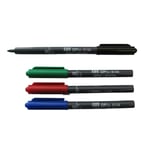 Hainenko Value Medium Non-Permanent Pen for Overhead Projector Sheet - Assorted 