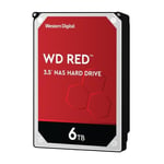 WD Red™ - NAS intern hårddisk - 6TB - 5400 rpm - 64 MB cache - 3,5" (WD60EFRX)