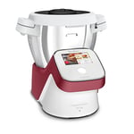 Moulinex HF9345 I-Companion Touch XL robot cuiseur multifonction, 1550 W, 3L, de 30 à 150 °C, 14 programmes automatiques, 6 accessoires dédiés, recettes personnelles via l'application, écran tactile