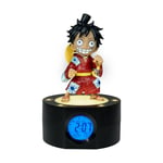 BigBen Réveil Lumineux Numérique Modèle Monkey D. Luffy Multicolore