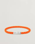 LE GRAMME X Orlebar Brown Nato Bracelet Orange/Sterling Silver