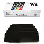 8x Eco Toner Replaces Xerox 106R03528 106R03530 106R03531 106R03529 CMYK