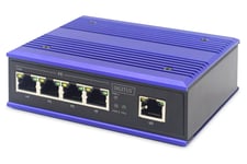 DIGITUS Network Switch - 5-port fast Ethernet - DIN rail mounting -  (US IMPORT)