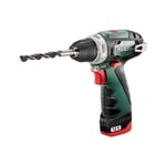 Batteridrill Metabo BS 1X2,0AH med Batteri og Lader