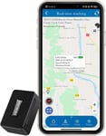 Mini Traceur GPS avec Micro pour Voiture Moto Vélo Scooter Sac Personne, Traqueur Petite Taille Suivi en Temps Réel Geolocalisation GPRS/GSM Tracker Localisateurs APP sans Abonnement TK913.[V140]