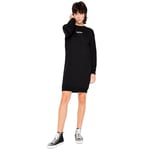 Armani Exchange Women's Sweatshirt Milano/New York Logo Casual Dress, Black, M