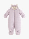 Lindex Baby Padded Snowsuit, Light Lilac