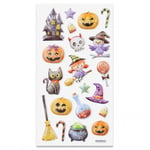 Hobby and Crafting Fun Stickers Softy - Halloween II 10x18 cm