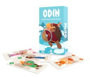 Helvetiq - Odin - Jeu De Cartes Inspirées des Vikings - Créez Les Meilleurs Combinaisons avec Vos Cartes pour Gagner - De 2 à 6 Joueurs - A partir de 7 Ans - 99388, White