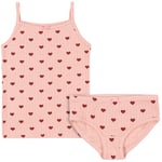 Konges Sløjd GOTS Minnie Underkläder Set Amour Rouge | Rosa | 3 years