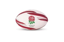 England Rugby Hy-Pro Ballon de Officiel | Taille 5, Rouge et Blanc, RFU