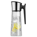 WMF Close-Up Bouchon en Verre Cromargan Basic Carafe à décanter Noir Hauteur 31 cm 1,5 l