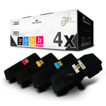 4x Toner for Kyocera Ecosys P 5026 Like TK-5240 TK5240 CMYK