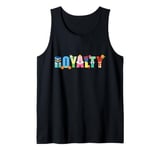 Disney Princess “Royalty” Character Letters Disney Vacation Tank Top