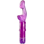 baseks Butterfly Kiss Klitoris- og G-punktsvibrator - Purple