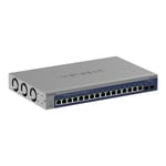 NETGEAR XS516TM - Commutateur 2+/L3 Lite intelligent 16 x 10/25 Gigabit Ethernet + 2 SFP+ de 10Go (liaison montante) bureau, Montable sur rack