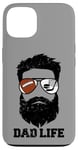 iPhone 13 Football Hockey Dad Messy Hair Beard Football Hockey Dad Case