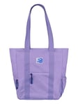 Oxford B-Trendy, Sac fourre-tout d'épaule ou bandoulière 34 cm, poche rembourrée pour ordinateur portable, polyester recyclé RPET, couleur lavande, violet, 34x31x12cm, Décontracté