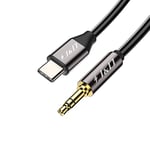 J&D USB C to 3.5mm 1/8 inch Audio Aux Cable, Aux Cord USB Type C to Standard 3.5mm 1/8 inch TRS Male Car Aux Adapter Cable Compatible with iPhone 15/15 Plus/15 Pro/15 Pro Max, 2 Meter