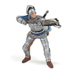 Papo- Arbalétrier Bleu en Armure Le Monde Medieval Figurine, 39753