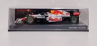 Modèle Auto 1:43 MINICHAMPS F1 Redbull Honda RB16B Verstappen-Onyx Gp Turc 2021