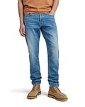 G-STAR Homme Jean 3301 Regular Tapered, Bleu (Worn in Azure 51003-B631-A795), 35W / 32L