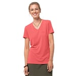 Jack Wolfskin Women's Crosstrail T T-Shirt, Desert Rose, L