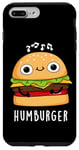 Coque pour iPhone 7 Plus/8 Plus Jeu de mots drôle pour hamburger Hum-burger