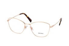 Miu Miu MU 52UV ZVF1O1, including lenses, BUTTERFLY Glasses, FEMALE