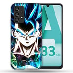 Coque pour Samsung Galaxy A33 5G Manga Dragon Ball Gogeta Visage